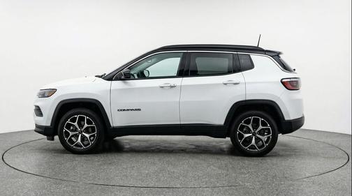 Bright White Clearcoat 2025 Jeep Compass Limited