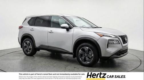 Brilliant Silver Metallic 2025 Nissan Rogue SV