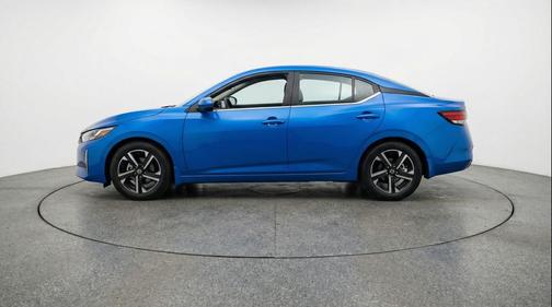Electric Blue Metallic 2025 Nissan Sentra SV
