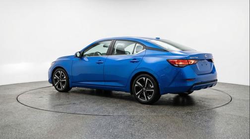 Electric Blue Metallic 2025 Nissan Sentra SV