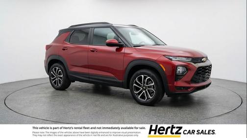 Crimson Metallic 2025 Chevrolet Trailblazer LT