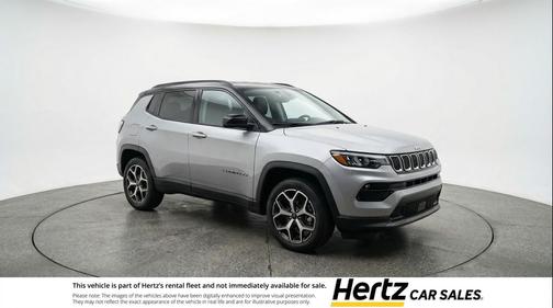 Silver Zynith Metallic Clearcoat 2025 Jeep Compass Limited