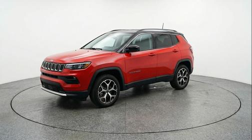 Red Hot Pearlcoat 2025 Jeep Compass Limited