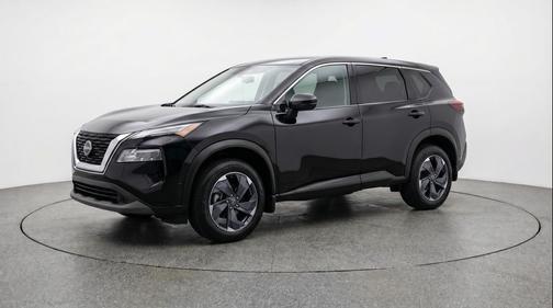 Super Black 2025 Nissan Rogue SV