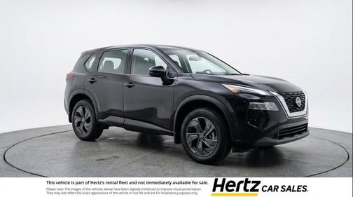 Super Black 2025 Nissan Rogue SV