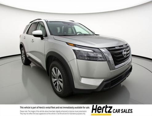 Brilliant Silver Metallic 2025 Nissan Pathfinder SV 4WD
