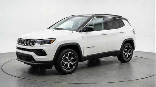 Bright White Clearcoat 2025 Jeep Compass Limited