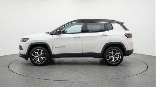 Bright White Clearcoat 2025 Jeep Compass Limited