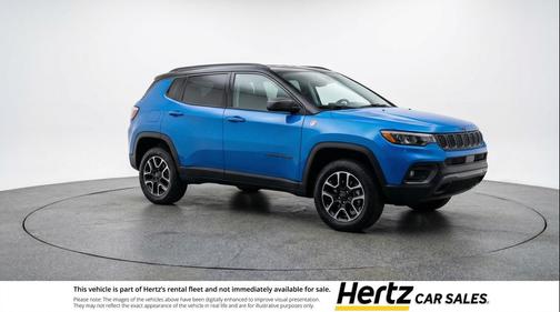 Hydro Blue Pearlcoat 2025 Jeep Compass Trailhawk