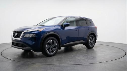 Deep Ocean Blue Pearl 2025 Nissan Rogue SV
