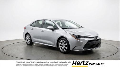 Classic Silver Metallic 2025 Toyota Corolla LE