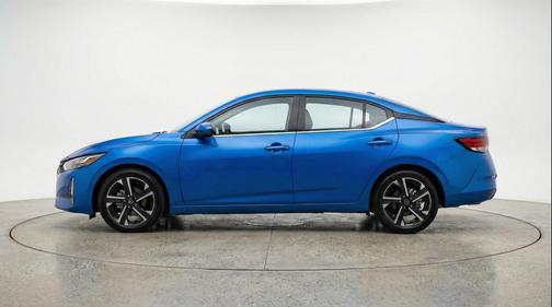 Electric Blue Metallic 2025 Nissan Sentra SV