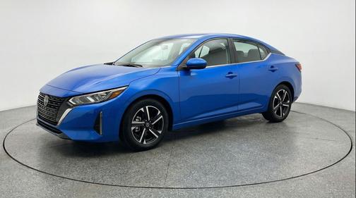 Electric Blue Metallic 2025 Nissan Sentra SV