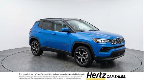 Hydro Blue Pearlcoat 2025 Jeep Compass Limited