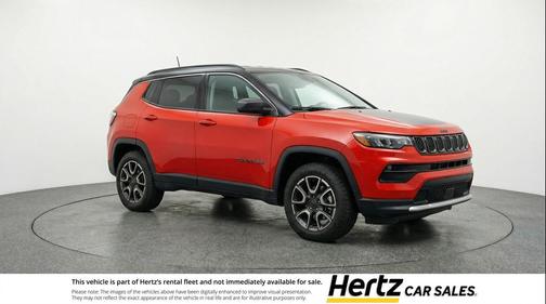 Red Hot Pearlcoat 2025 Jeep Compass Trailhawk