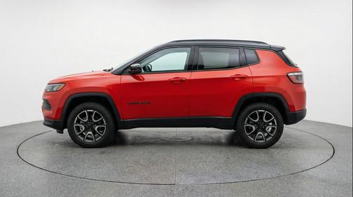 Red Hot Pearlcoat 2025 Jeep Compass Trailhawk