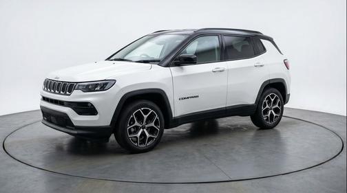 Bright White Clearcoat 2025 Jeep Compass Limited
