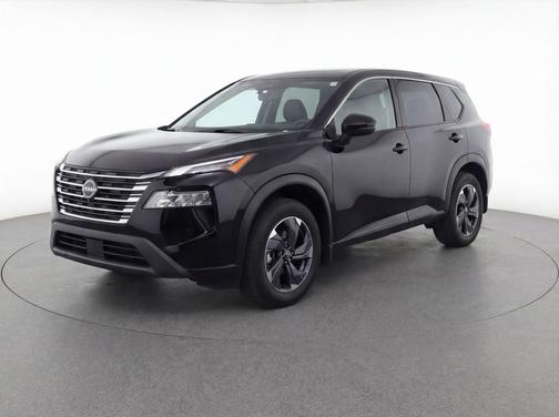 Super Black 2025 Nissan Rogue SV
