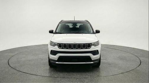 Bright White Clearcoat 2025 Jeep Compass Limited