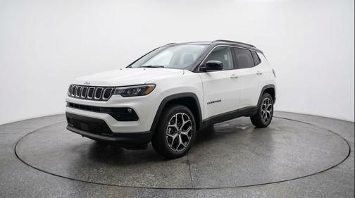 Bright White Clearcoat 2025 Jeep Compass Limited
