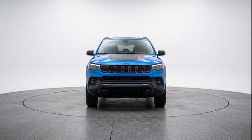Hydro Blue Pearlcoat 2025 Jeep Compass Trailhawk