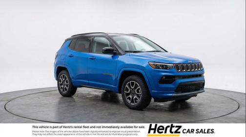 Hydro Blue Pearlcoat 2025 Jeep Compass Trailhawk