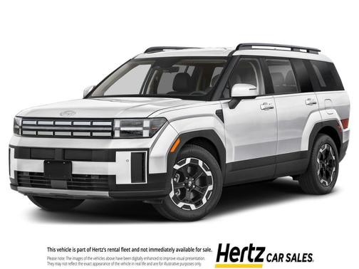 Serenity White 2025 Hyundai SANTA FE SEL 2.4