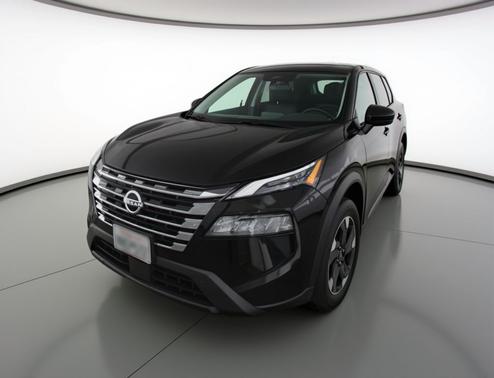 Super Black 2025 Nissan Rogue SV