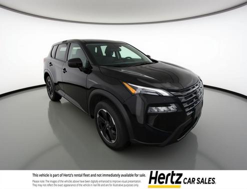Super Black 2025 Nissan Rogue SV