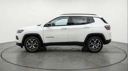 Bright White Clearcoat 2025 Jeep Compass Limited