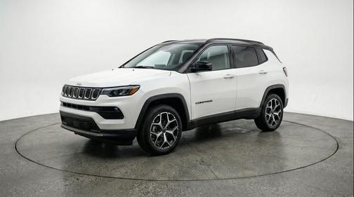 Bright White Clearcoat 2025 Jeep Compass Limited