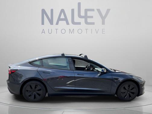 Stealth Gray 2025 Tesla Model 3 Long Range