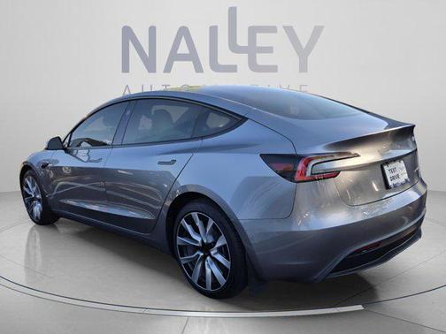 Stealth Gray 2025 Tesla Model 3 Long Range
