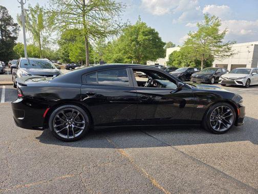 Pitch Black Clearcoat 2023 Dodge Charger Scat Pack
