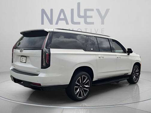 Crystal White Tricoat 2021 Cadillac Escalade ESV Sport Platinum