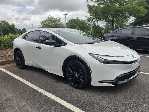 Wind Chill Pearl 2025 Toyota Prius Nightshade