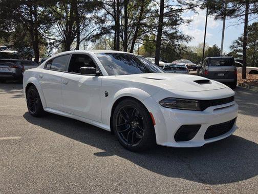White Knuckle Clearcoat 2023 Dodge Charger SRT Hellcat Widebody Jailbreak
