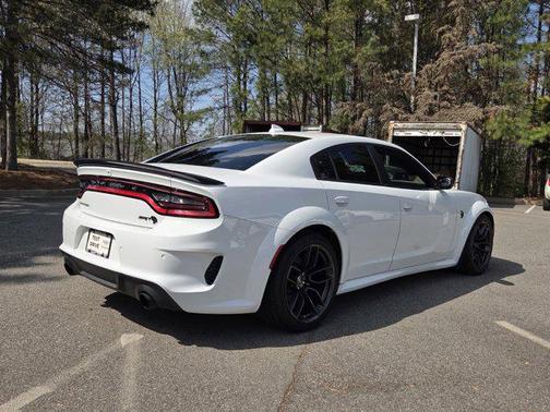 White Knuckle Clearcoat 2023 Dodge Charger SRT Hellcat Widebody Jailbreak