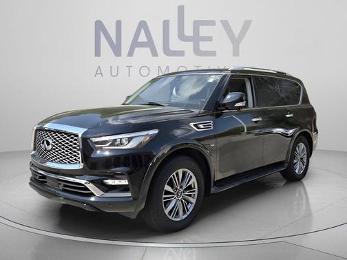 Black Obsidian 2020 INFINITI QX80 Luxe