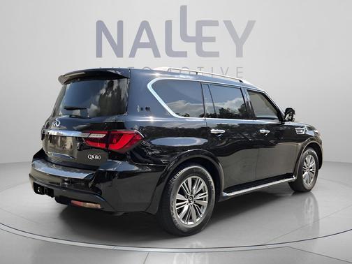 Black Obsidian 2020 INFINITI QX80 Luxe