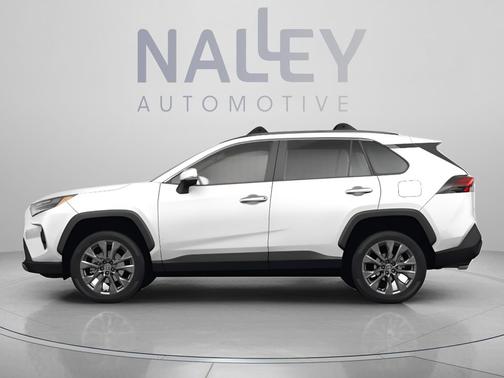 Blizzard Pearl/Midnight Black Metallic 2022 Toyota RAV4 Hybrid SE
