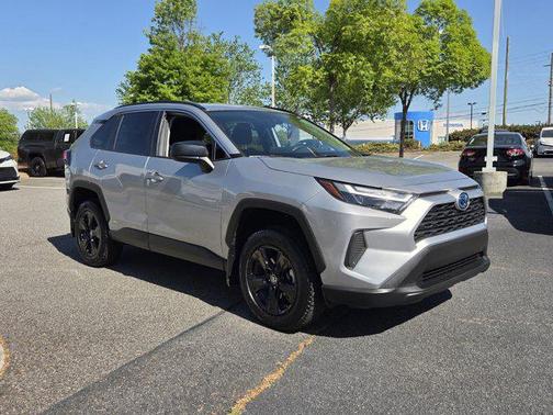 Silver Sky Metallic 2024 Toyota RAV4 Hybrid LE