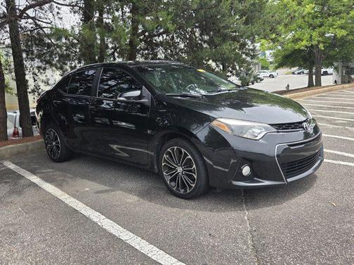 Black Sand 2015 Toyota Corolla S Plus