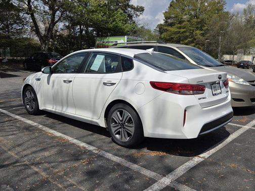 Snow White Pearl 2018 Kia Optima Hybrid EX