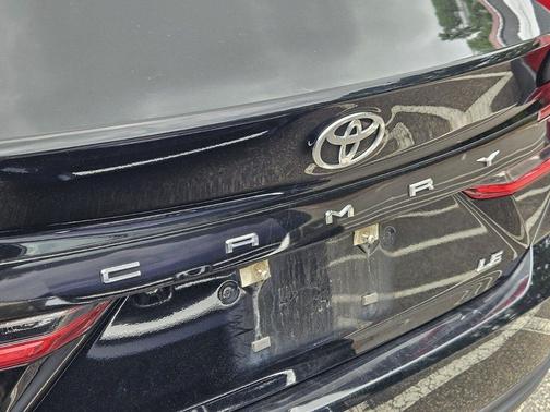 Midnight Black Metallic 2025 Toyota Camry LE