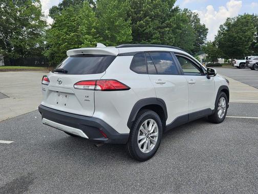 Wind Chill Pearl 2023 Toyota Corolla Cross LE