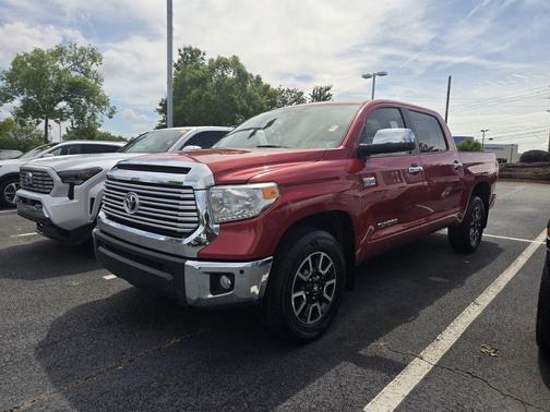 Barcelona Red Metallic 2017 Toyota Tundra Limited