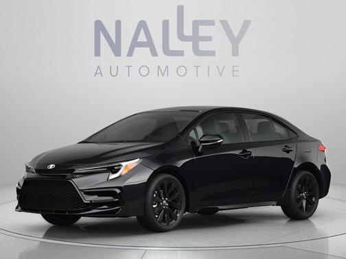 Midnight Black Metallic 2026 Toyota Corolla SE
