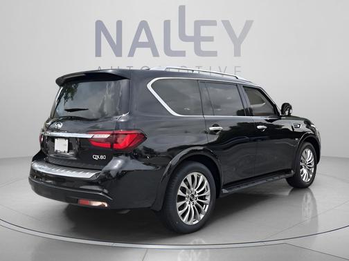 Black Obsidian 2018 INFINITI QX80 Base