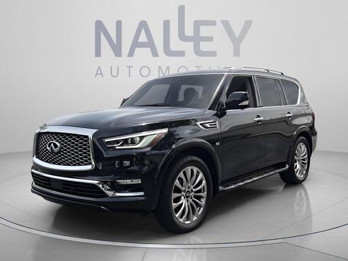 Black Obsidian 2018 INFINITI QX80 Base